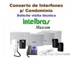 Conserto de Interfones Maxcom / Intelbras