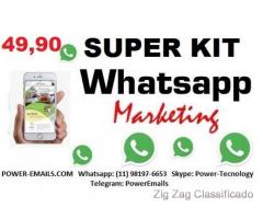 Super Mega Kit Whatsapp Marketing Envios Em Massa 2018