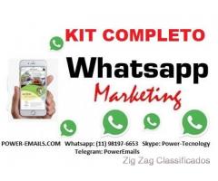 Kit Completo Whatsapp Marketing Envios Em Massa 2018