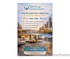 Anúncios Profissionais de Imóveis em Portais, Classificados, Redes Sociais e Sistemas Internos