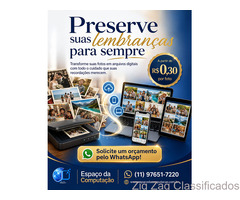 Digitalização de Fotos no Ipiranga – São Paulo