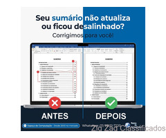 O sumário automático do seu documento não atualiza ou ficou desalinhado? Corrigimos para você!