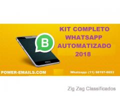 Kit Completo Whatsapp Marketing  Automatizado 2018