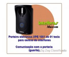 Porteiro eletrônico Intelbras/Maxcom XPE 1001 PLUS para central de interfones