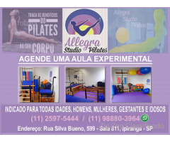 Aulas de Pilates no Ipiranga
